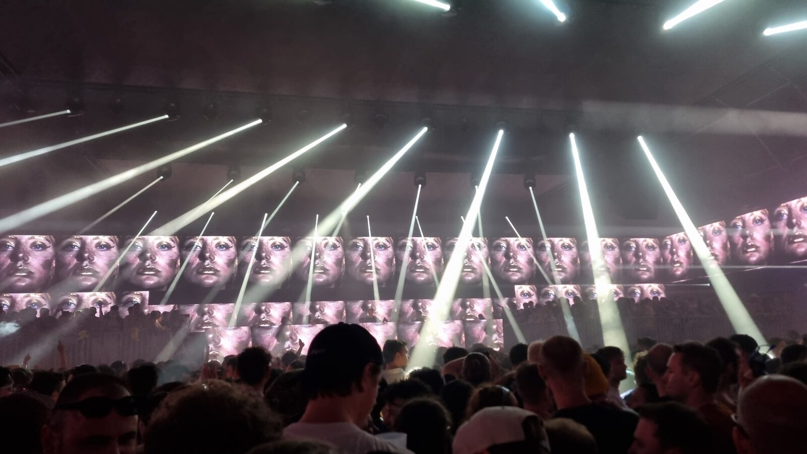 Livemuziek met lichtshow