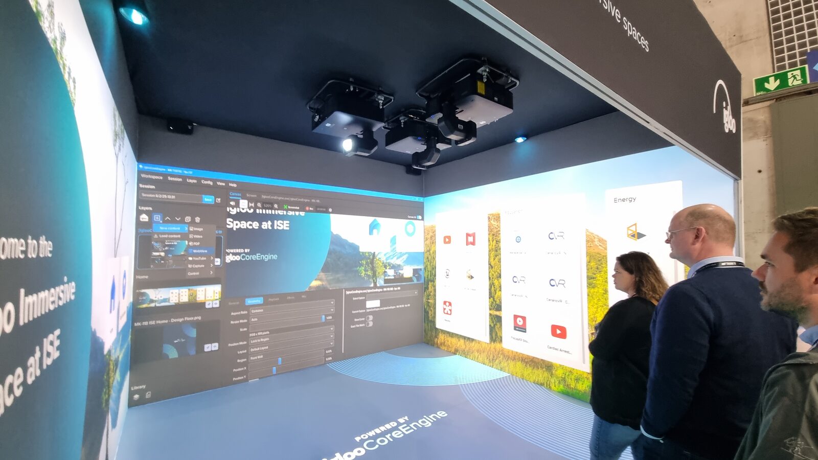 Igloo Immersive Space, vakbeurs ISE